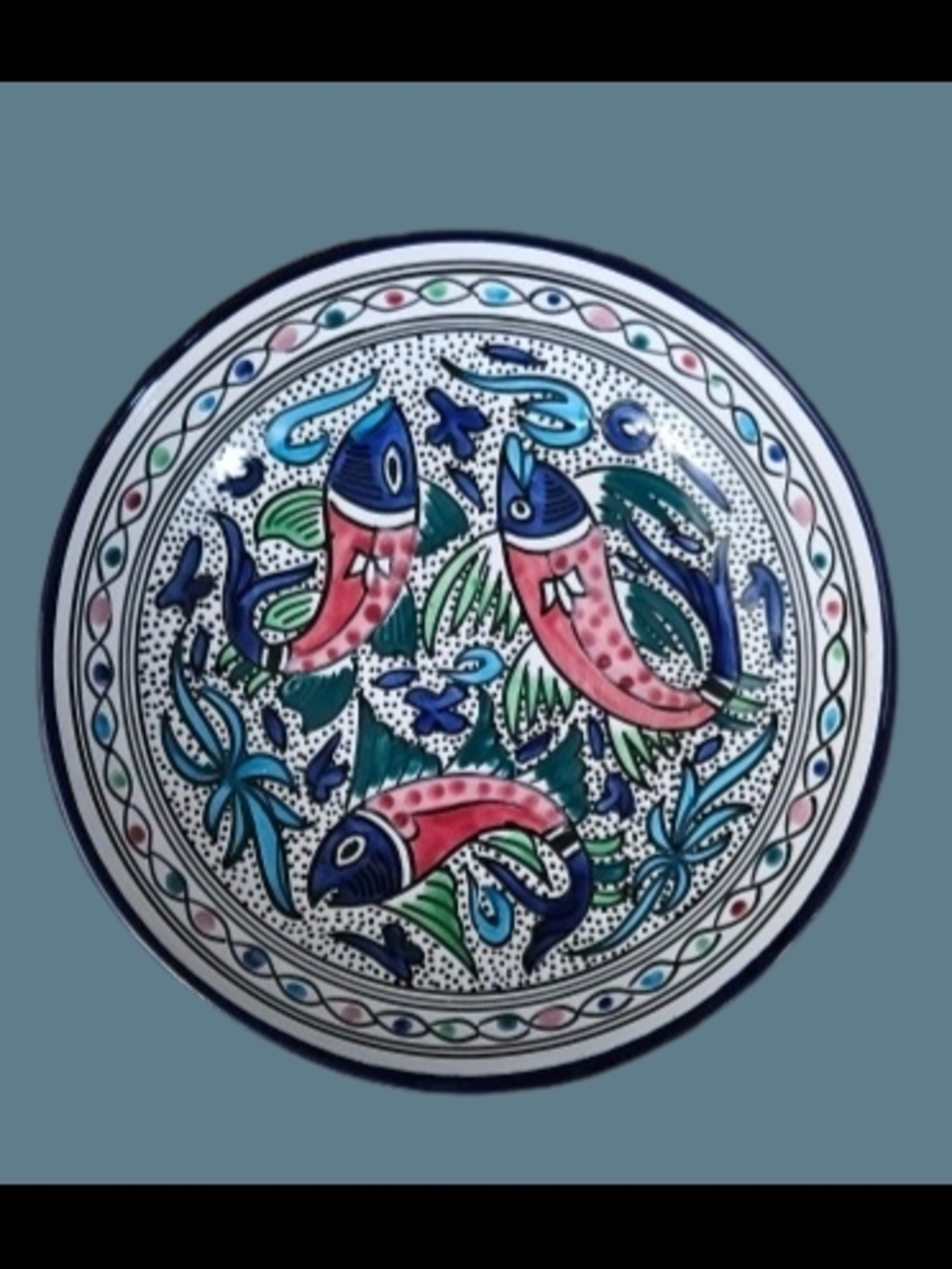 *Le Souk Ceramique Large Serving/Pasta Serving Bowl designed in Tunisia